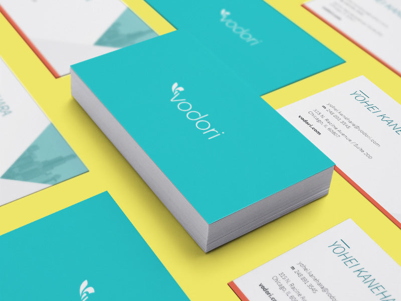 Raised Foil Business Cards