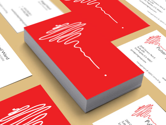 Raised Foil Business Cards