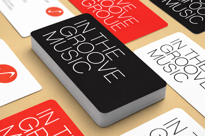 Rounded Satin Business Cards