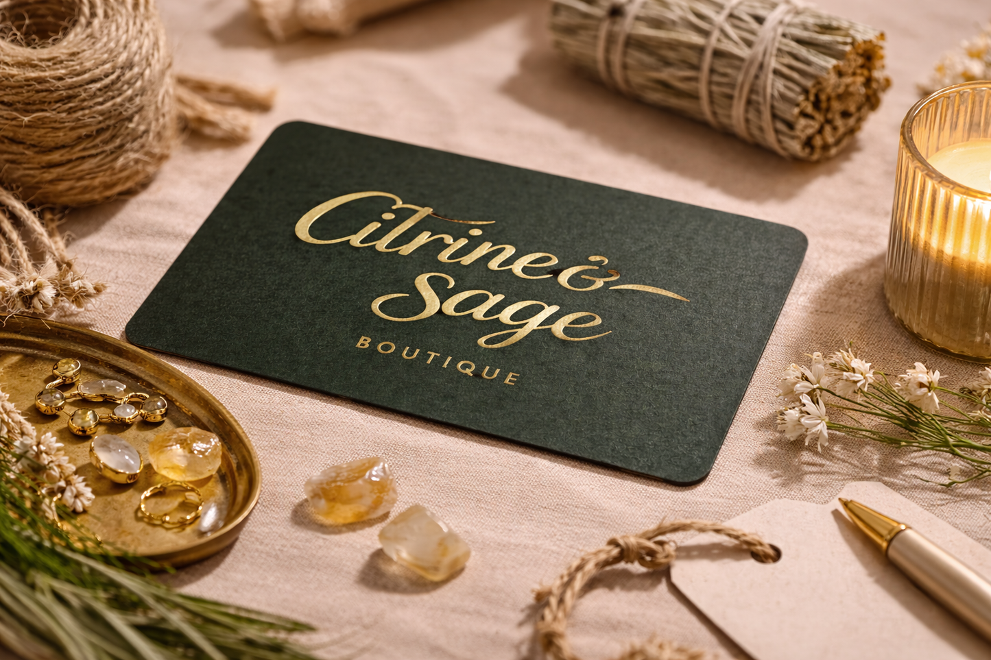 Raised Foil Business Cards