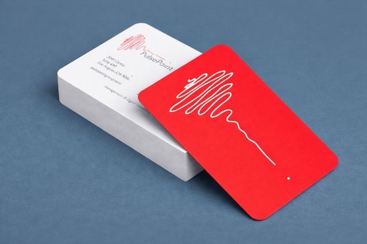 Rounded Satin Business Cards