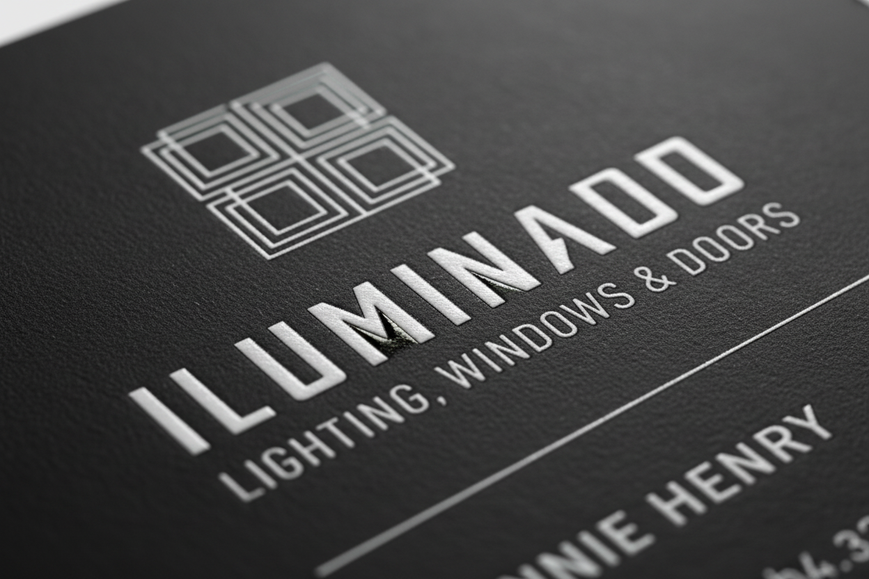 Embossed Gloss Business Cards
