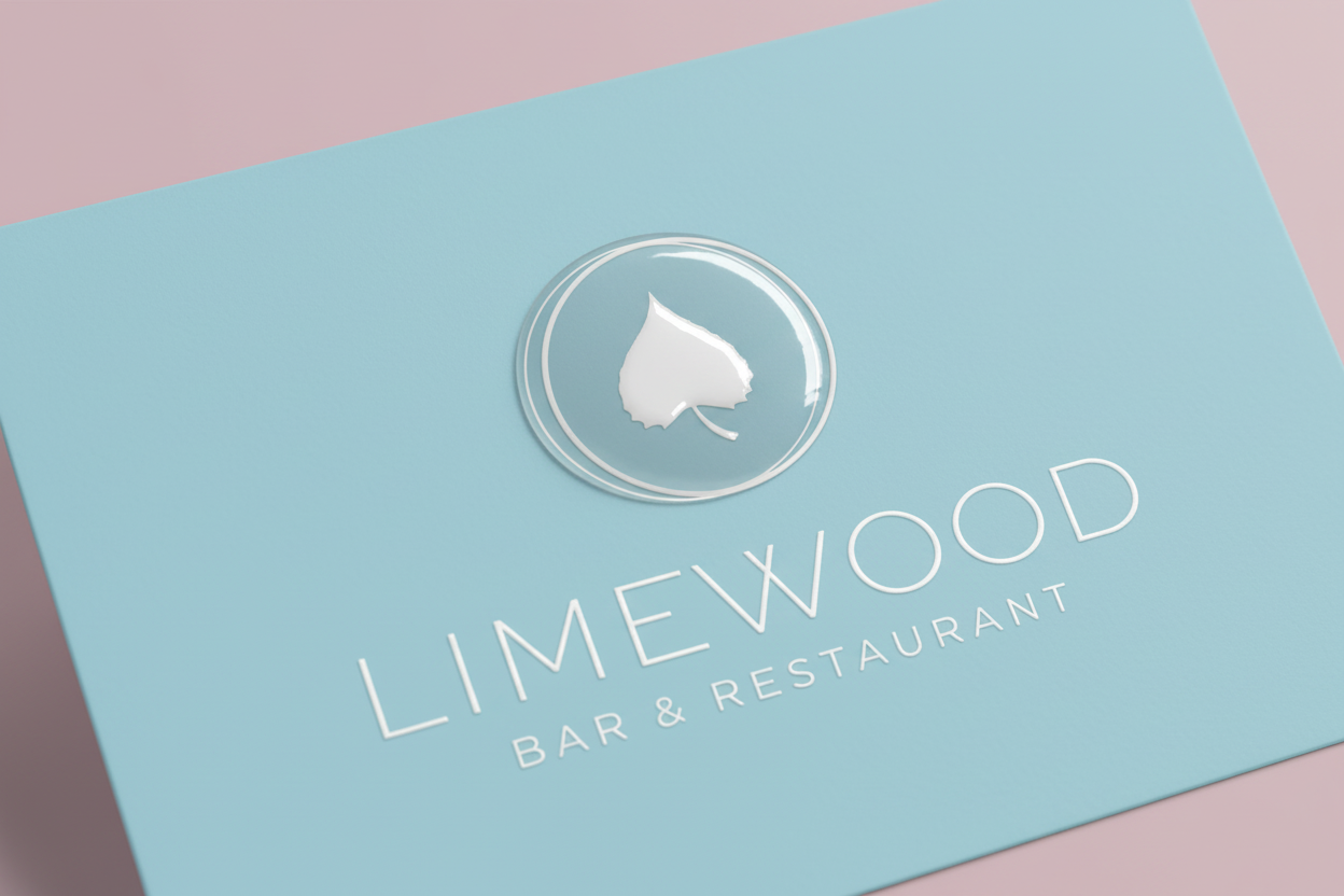 Embossed Gloss Business Cards