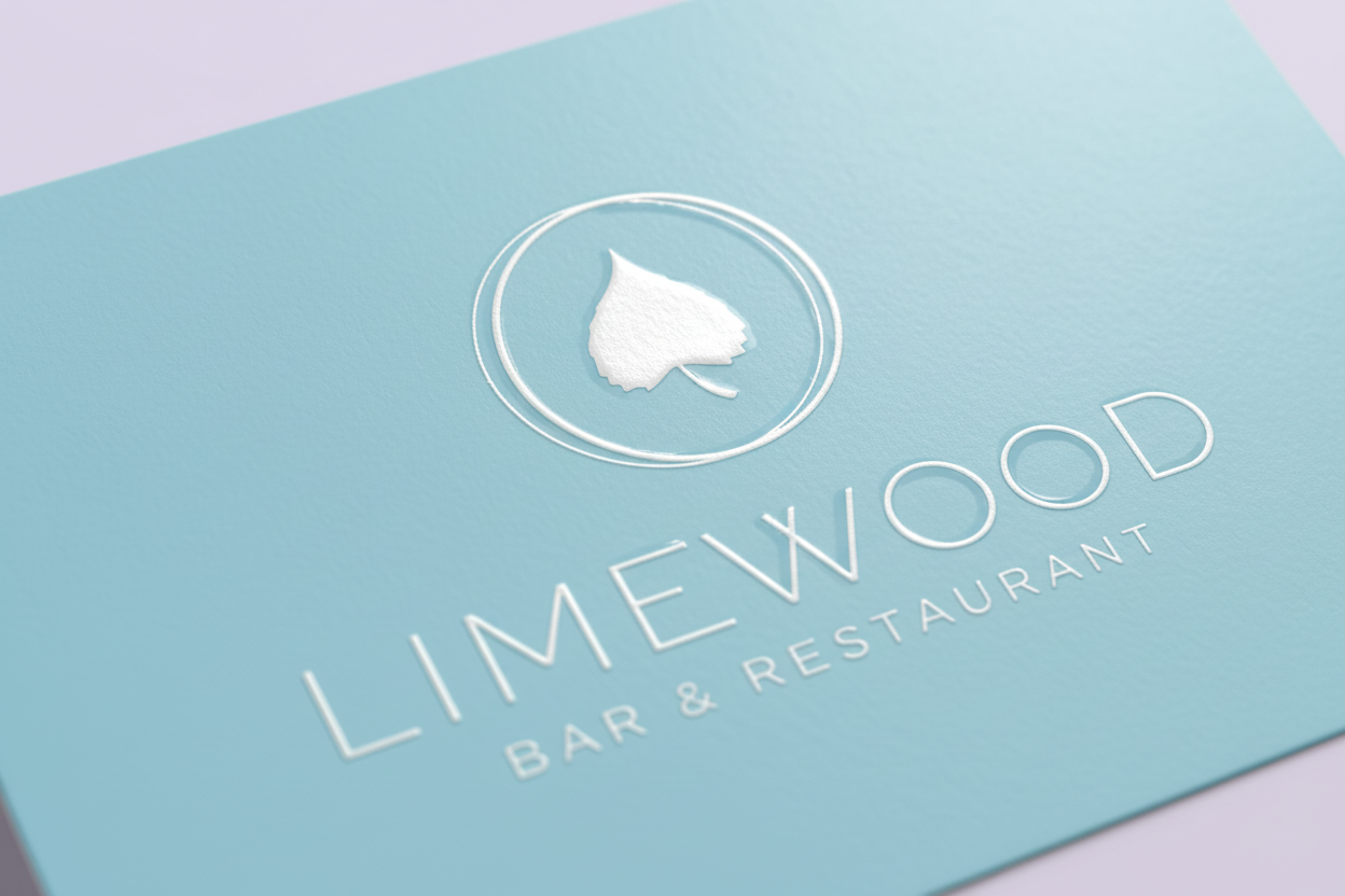 Embossed Gloss Business Cards