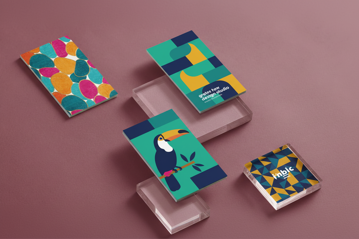 Embossed Gloss Business Cards